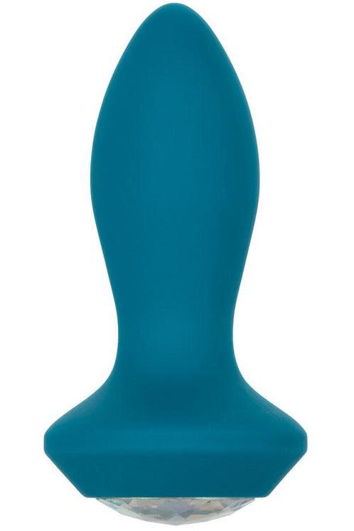 Power Gem Vibrating Petite Crystal Probe - Blue - My Sex Toy Hub