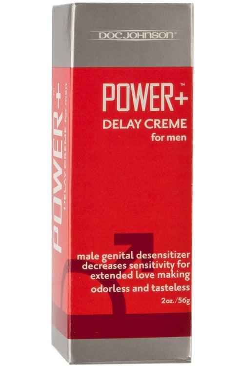 Power Plus Delay Creme for Men - 2 Oz. - Boxed - My Sex Toy Hub