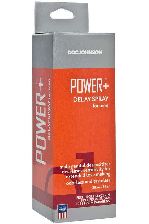 Power Plus Delay Spray for Men - 2 Fl. Oz. - Boxed - My Sex Toy Hub
