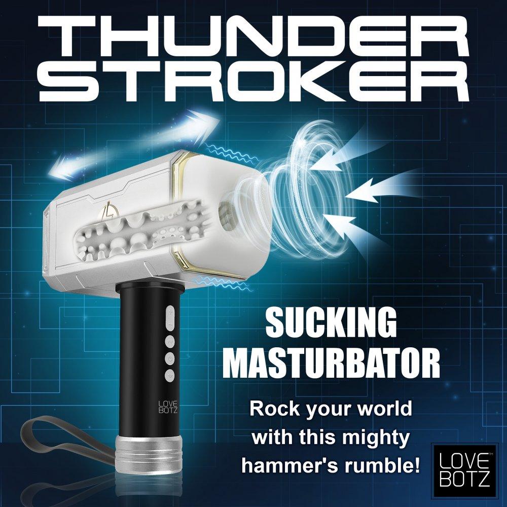 Powerful Thunder Stroker and Sucking Masturbator - My Sex Toy Hub