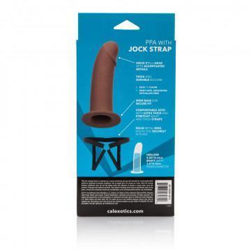 Ppa With Jock Strap - Brown - My Sex Toy Hub