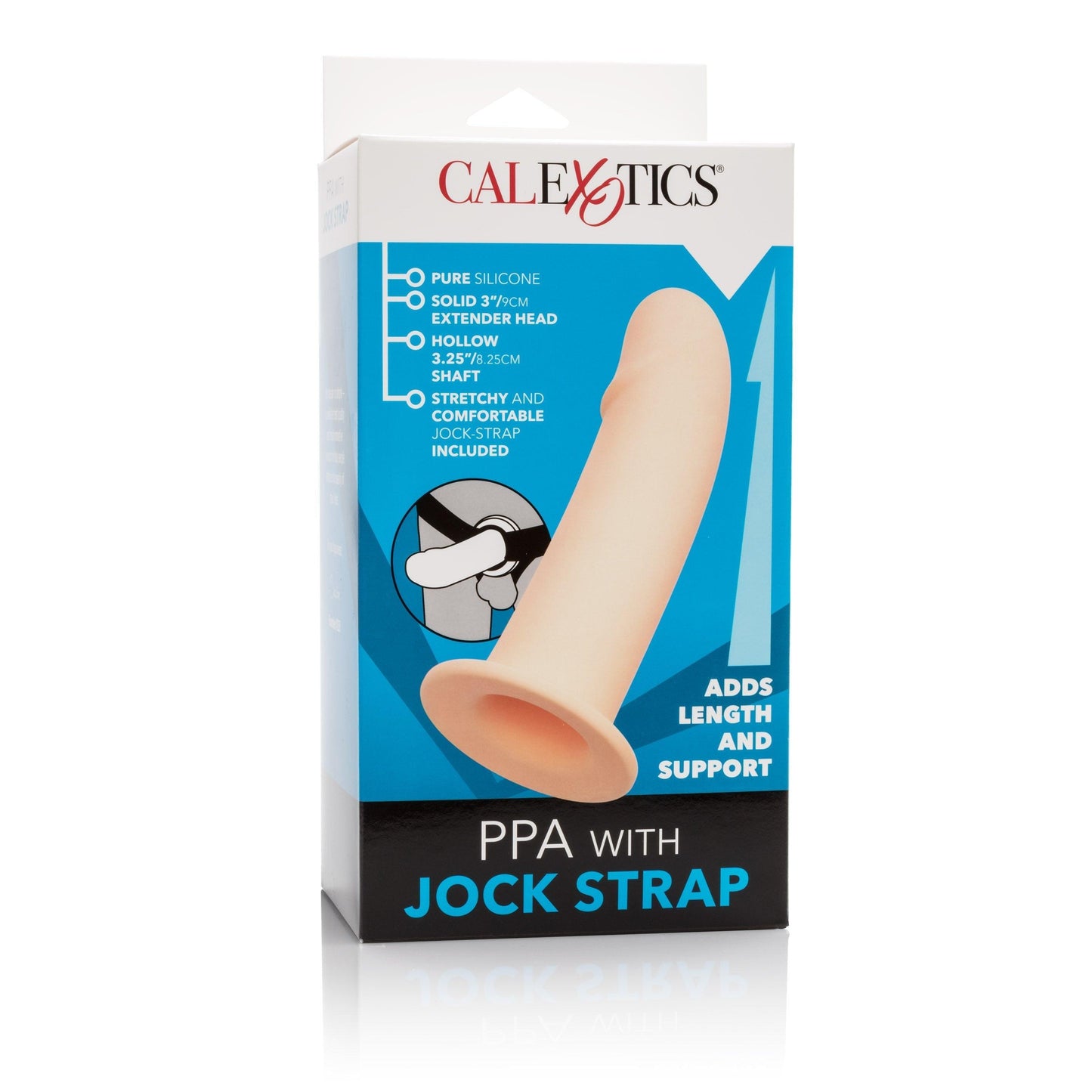 Ppa With Jock Strap - Ivory - My Sex Toy Hub