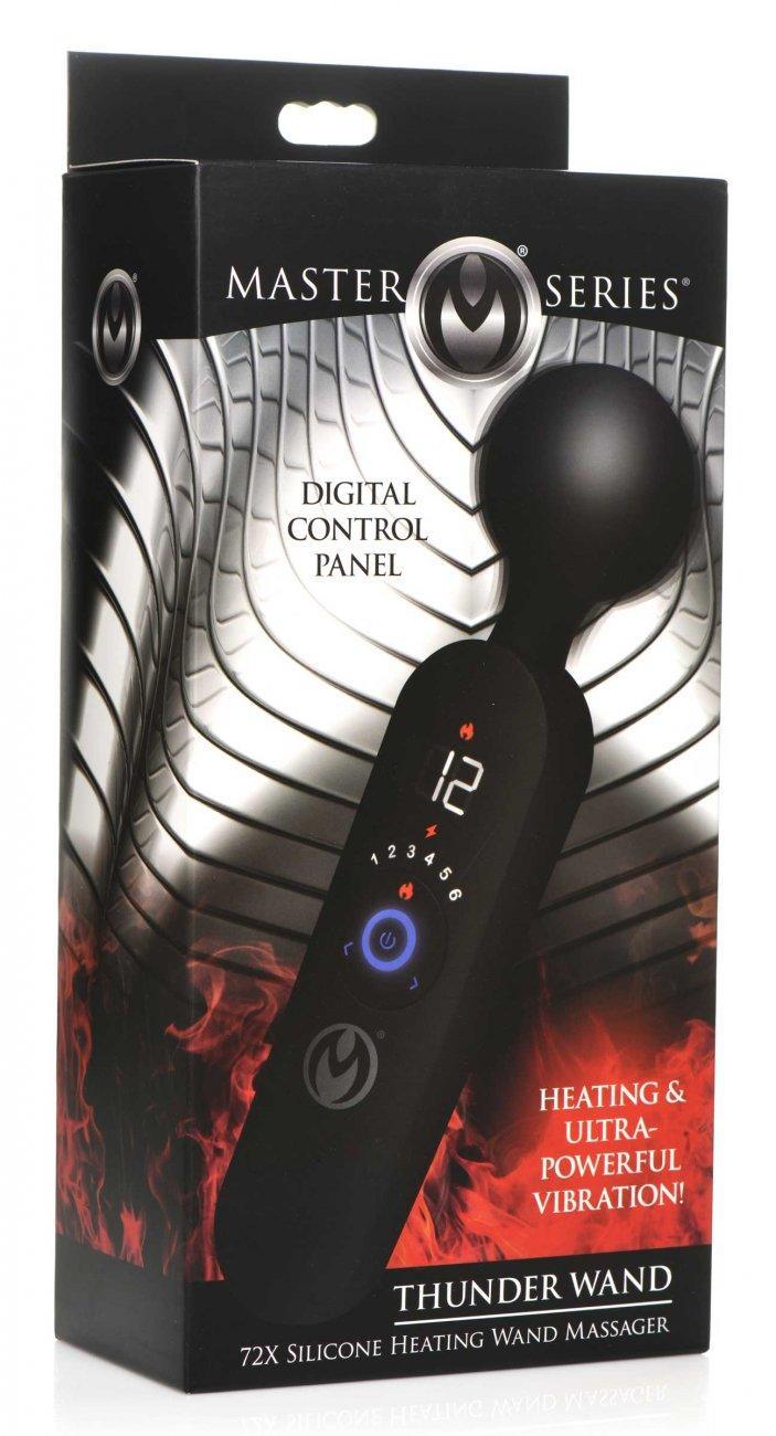Premium 72X Silicone Heating Wand Massager - My Sex Toy Hub