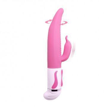 Pretty Love Antonie Twisting Rabbit - Pink - My Sex Toy Hub