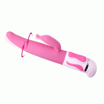 Pretty Love Antonie Twisting Rabbit - Pink - My Sex Toy Hub