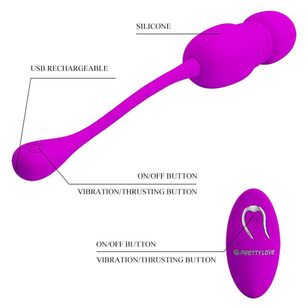 Pretty Love Callieri Powerful Thrusting - Purple - My Sex Toy Hub