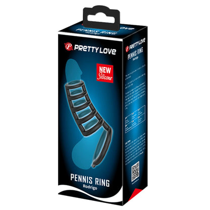 Pretty Love Penis Ring Rodrigo- Black - My Sex Toy Hub
