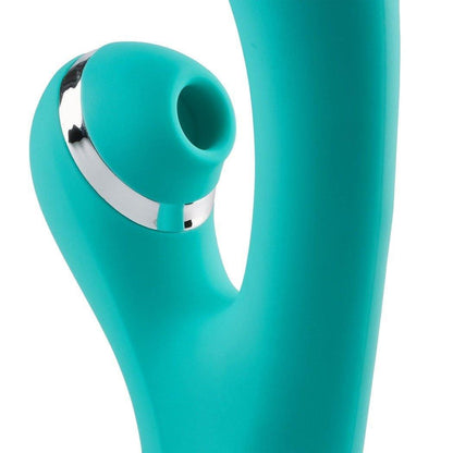Pro Sensual Series Pulse Touch Air Vibrator - Teal - My Sex Toy Hub