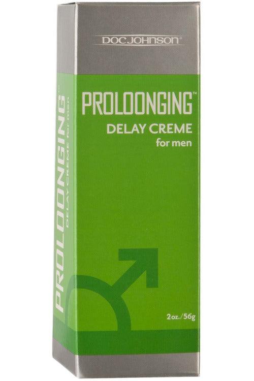 Proloonging Delay Cream for Men - 2 Oz. - Boxed - My Sex Toy Hub