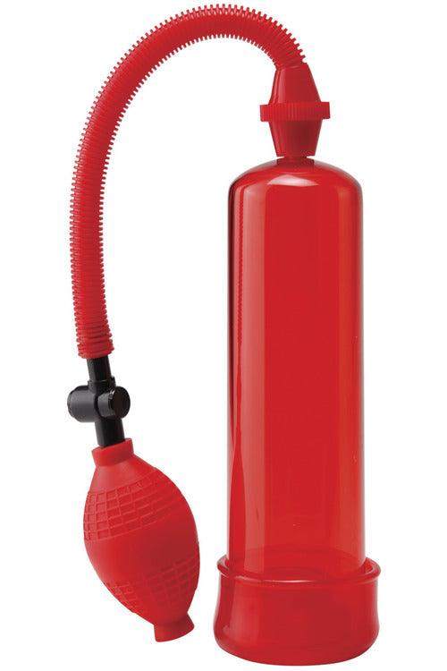 Pump Worx Beginners Power Pump - Red - My Sex Toy Hub