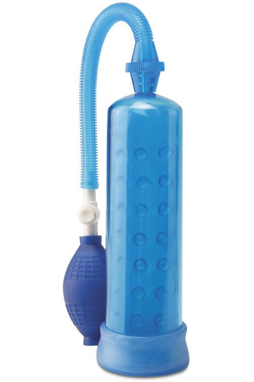 Pump Worx Silicone Power Pump - Blue - My Sex Toy Hub