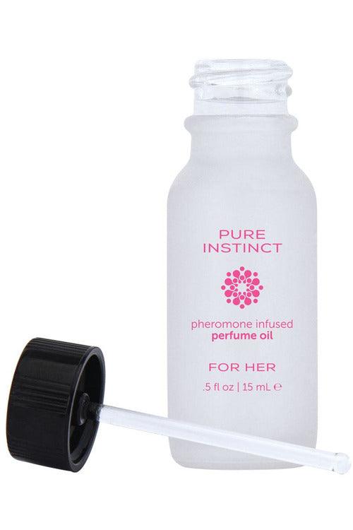 Pure Instinct Pheromone Perfume Oil for Her 15 ml | 0.5 Fl. Oz - My Sex Toy Hub