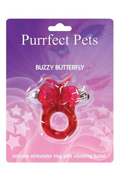Purrfect Pet Vibrating Penis Clitoral Stimulator With Bullet - My Sex Toy Hub