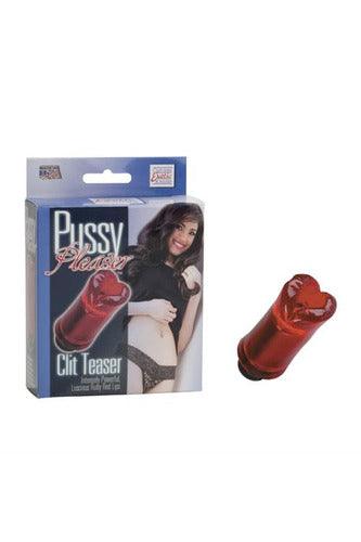 Pussy Pleaser Clit Teaser - Red - My Sex Toy Hub