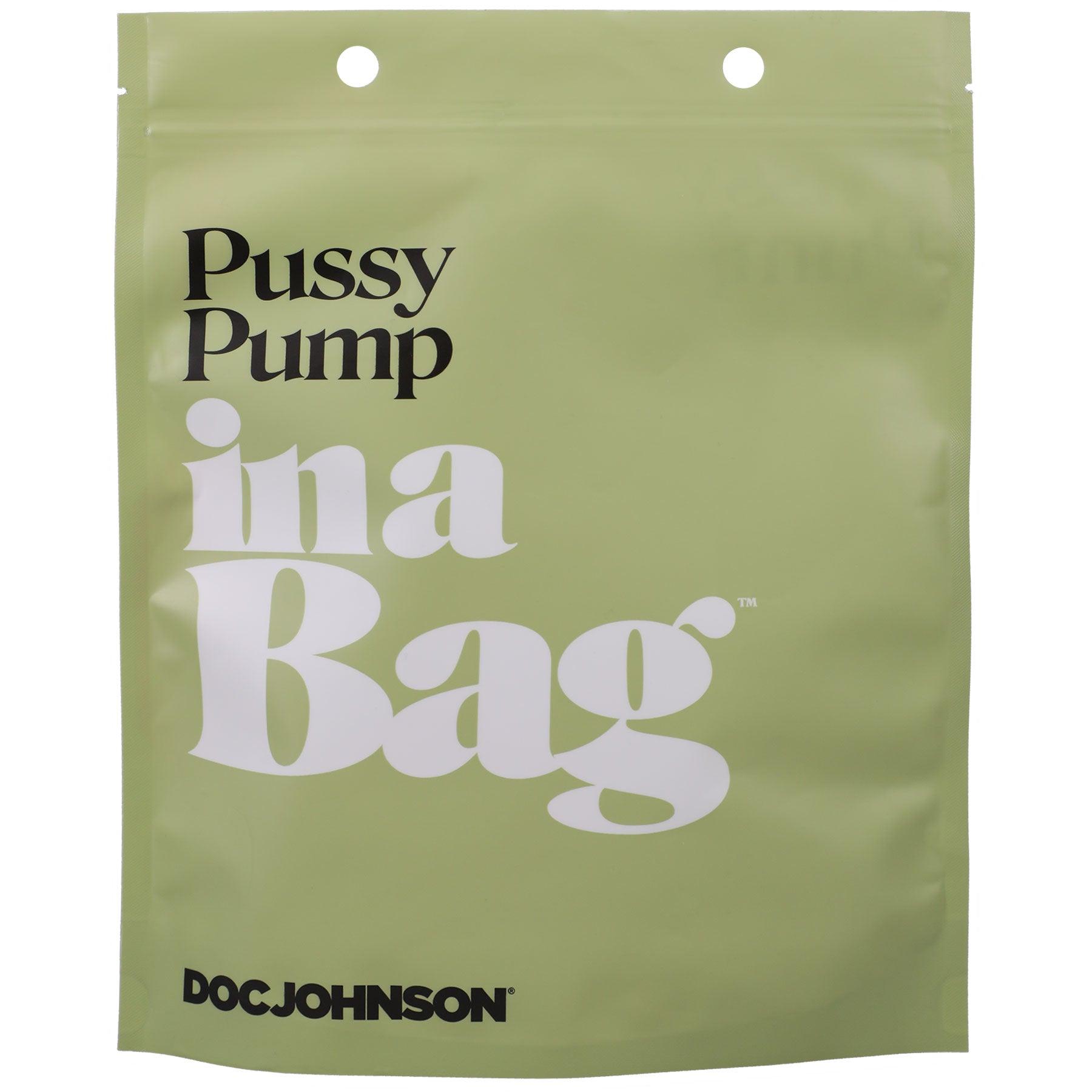 Pussy Pump in a Bag - Pink - My Sex Toy Hub