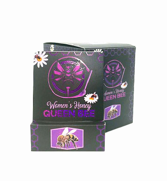 Queen Bee Female Enhancement Honey 24 Ct Display - My Sex Toy Hub