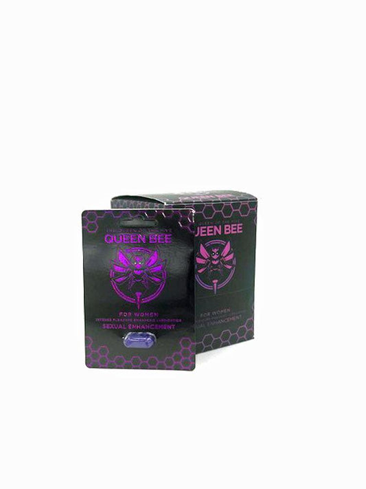 Queen Bee Female Enhancer 24 Ct Pill Display - My Sex Toy Hub