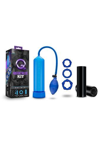 Quickie Kit - Go Big - Blue - My Sex Toy Hub