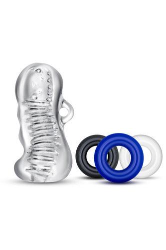 Quickie Kit - Jerk Off - Clear - My Sex Toy Hub
