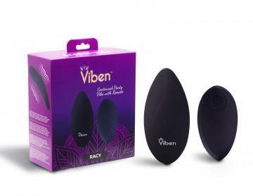 Racy Remote Control 10 Function Panty Vibe - Black Vibe - My Sex Toy Hub