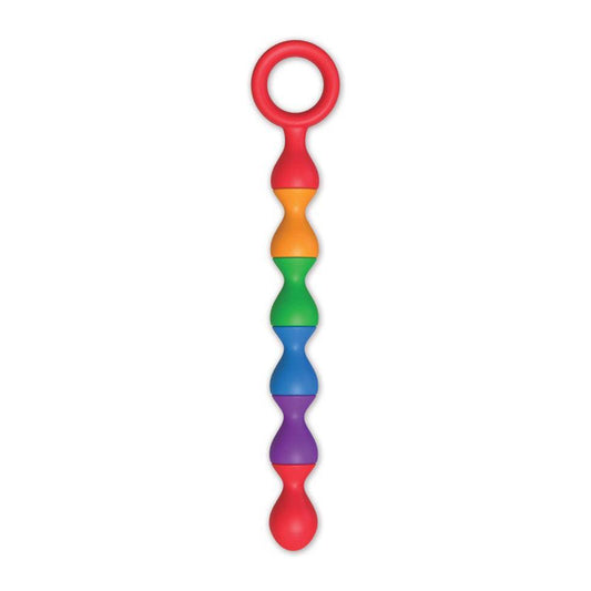 Rainbow Baller Beads - My Sex Toy Hub