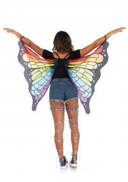 Rainbow Butterfly Festival Costume Wings - My Sex Toy Hub