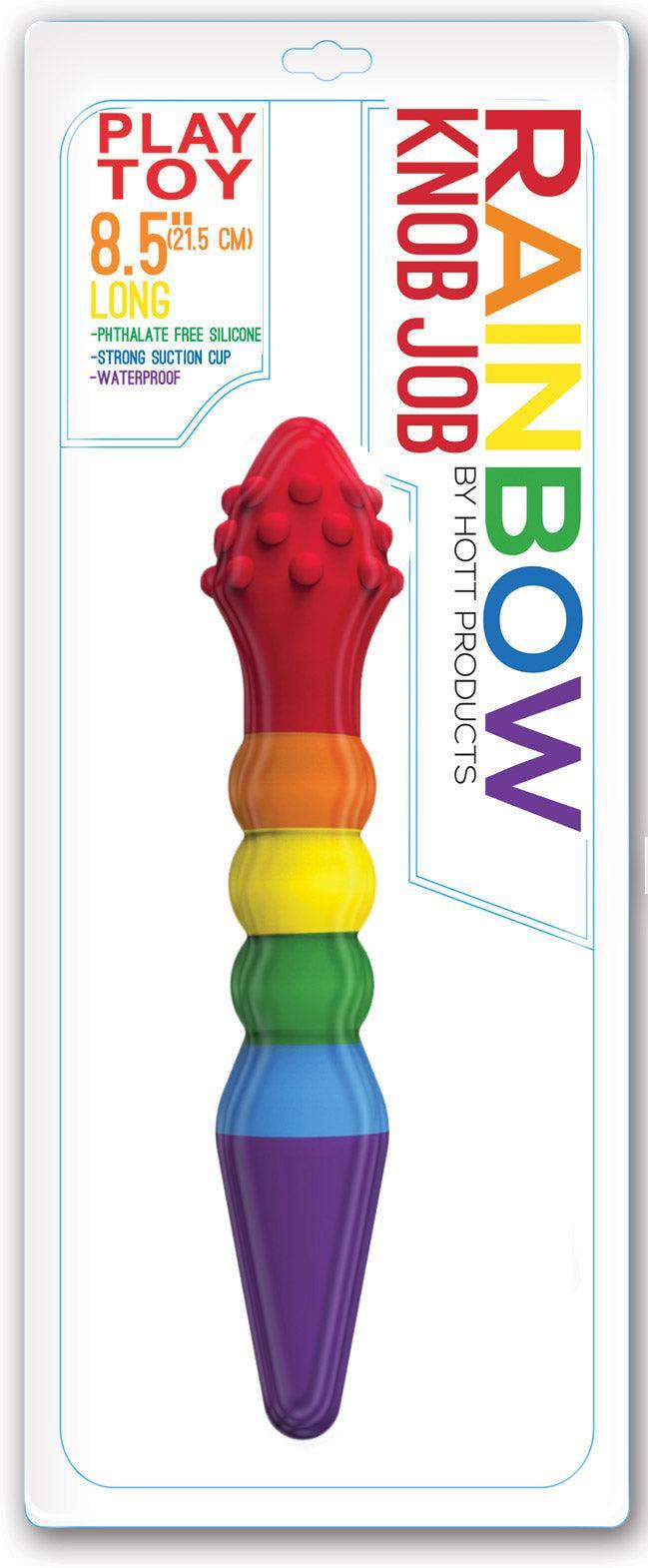 Rainbow Dildo - Knob Job - My Sex Toy Hub