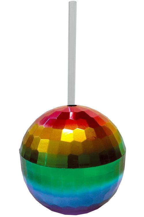 Rainbow Disco Ball Cup - My Sex Toy Hub
