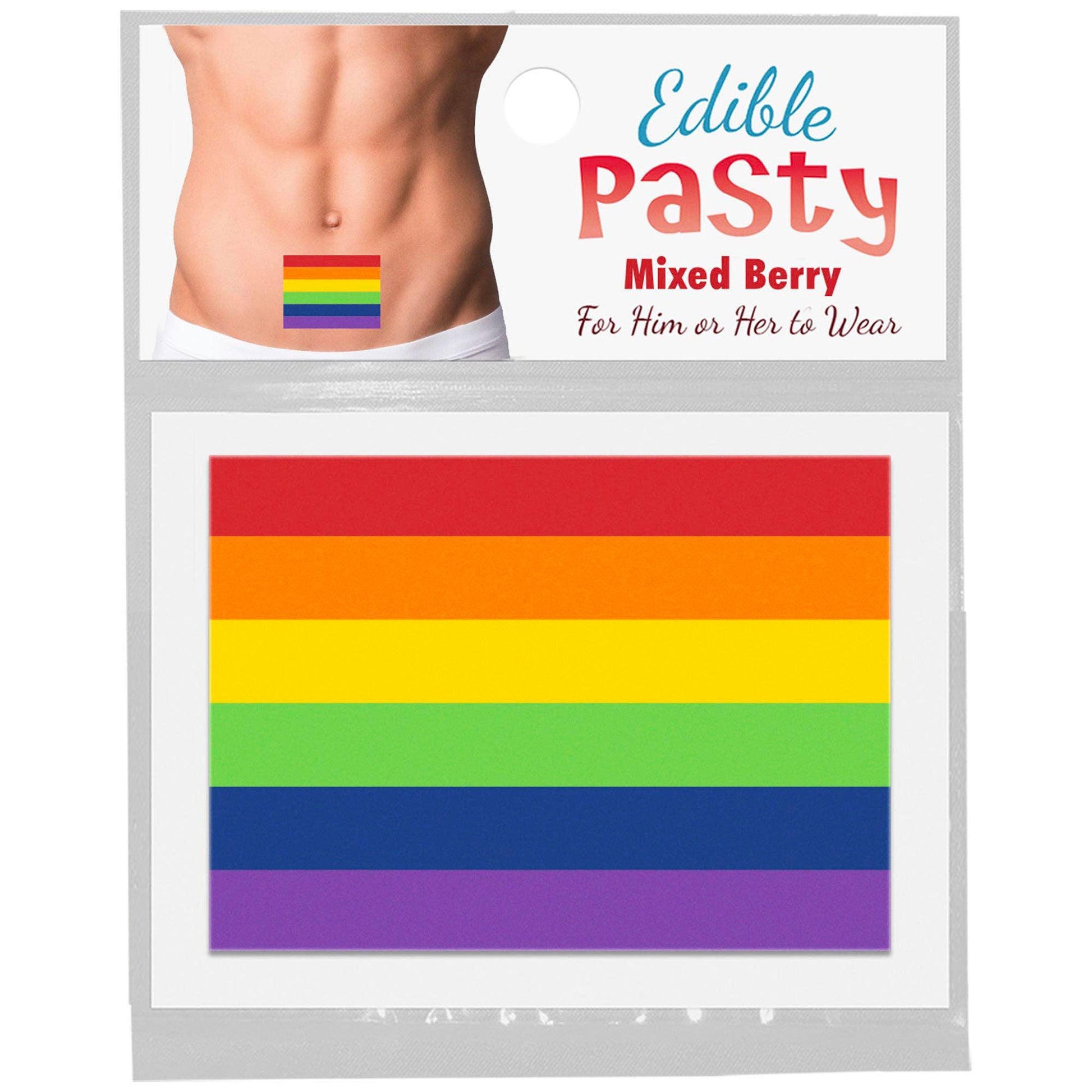 Rainbow Pride Pasty - My Sex Toy Hub
