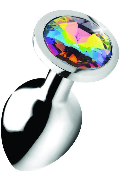 Rainbow Prism Gem Anal Plug - Medium - My Sex Toy Hub