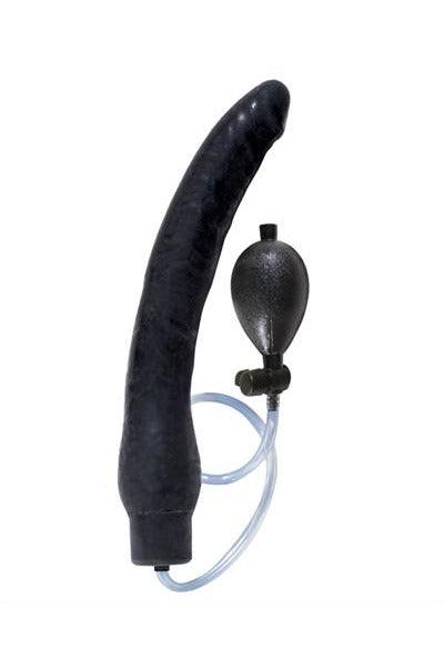 Ram 12-Inch Inflatable Dong - Black - My Sex Toy Hub