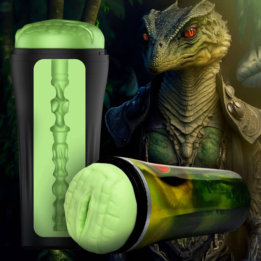 Raptor Reptile Stroker - Green - My Sex Toy Hub
