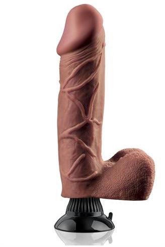 Real Feel Deluxe no.10 10-Inch - Brown - My Sex Toy Hub