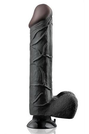 Real Feel Deluxe no.12 12-Inch - Black - My Sex Toy Hub