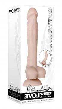 Real Supple Silicone Poseable 8.25 Inch - My Sex Toy Hub