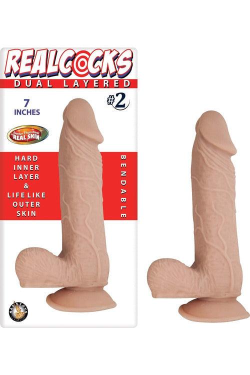 Realcocks Dual Layered #2 - Flesh - My Sex Toy Hub