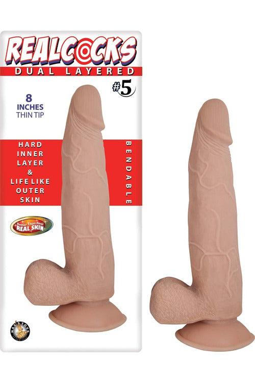 Realcocks Dual Layered #5 - Flesh - My Sex Toy Hub