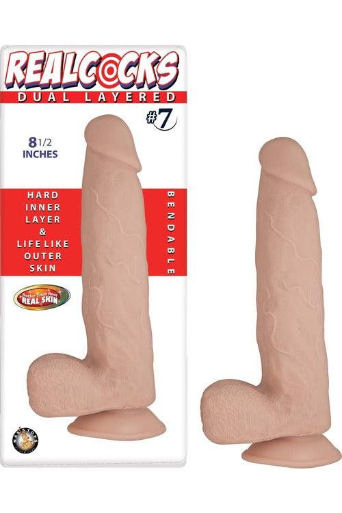 Realcocks Dual Layered #8 - Flesh - My Sex Toy Hub