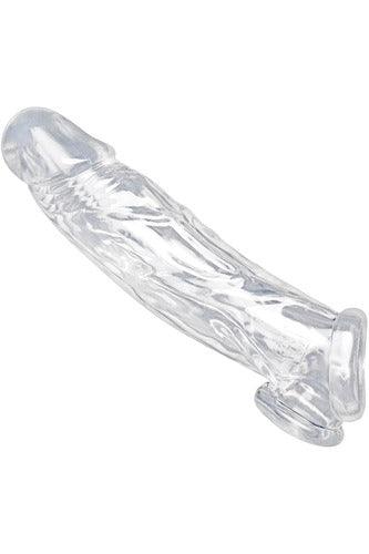 Realistic Clear Penis Enhancer and Ball Stretcher - My Sex Toy Hub