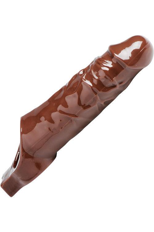 Really Ample Penis Enhancer Sheath - Brown - My Sex Toy Hub