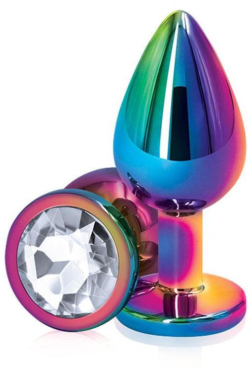 Rear Assets - Multicolor - Medium - Clear - My Sex Toy Hub