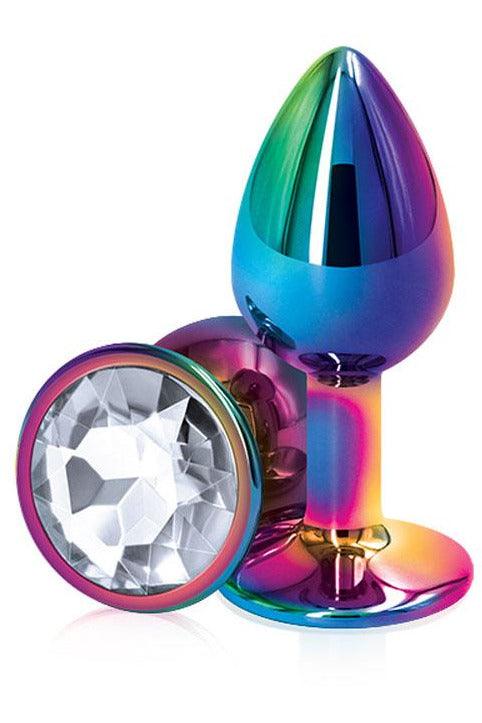 Rear Assets - Multicolor - Small - Clear - My Sex Toy Hub