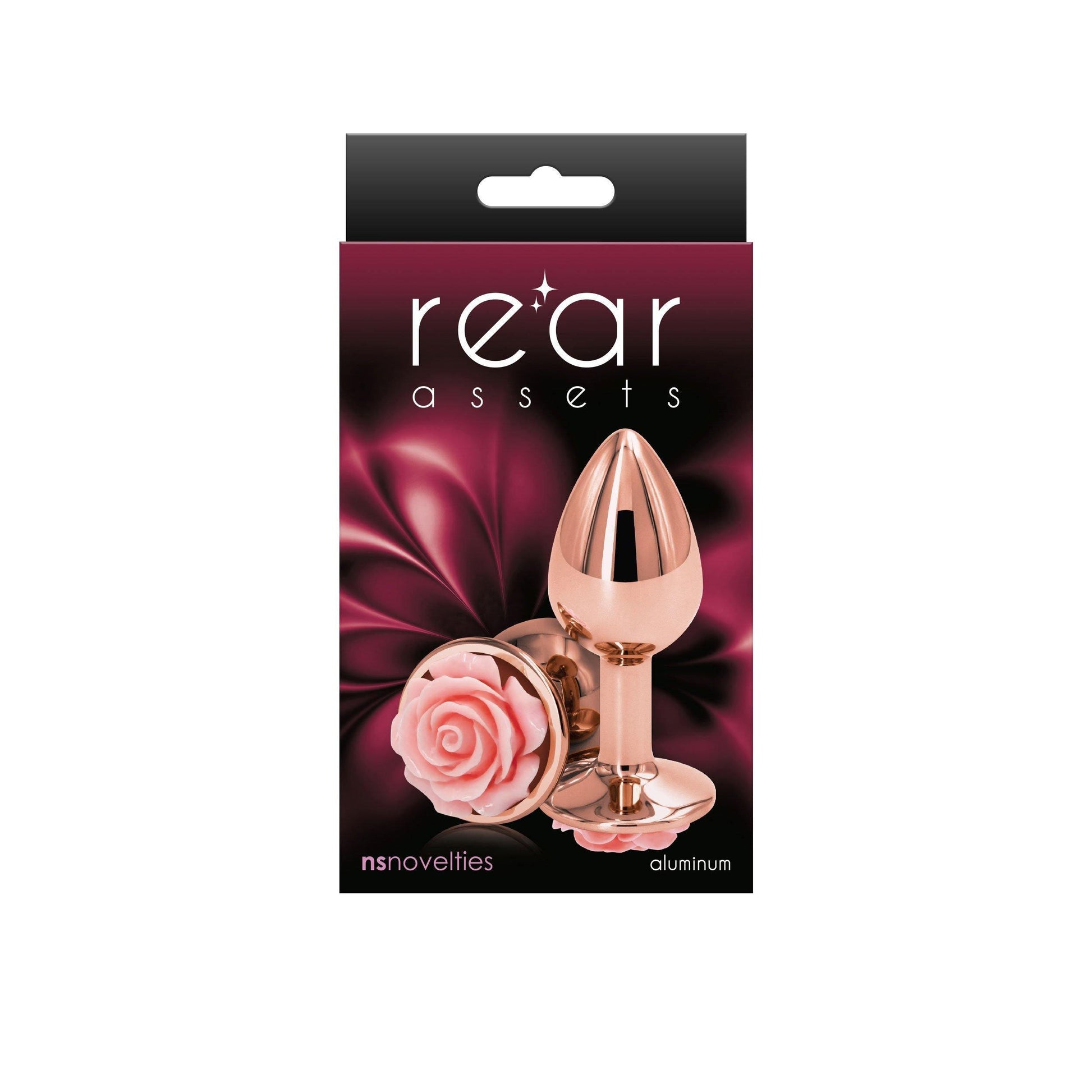 Rear Assets - Rose - Small - Pink - My Sex Toy Hub