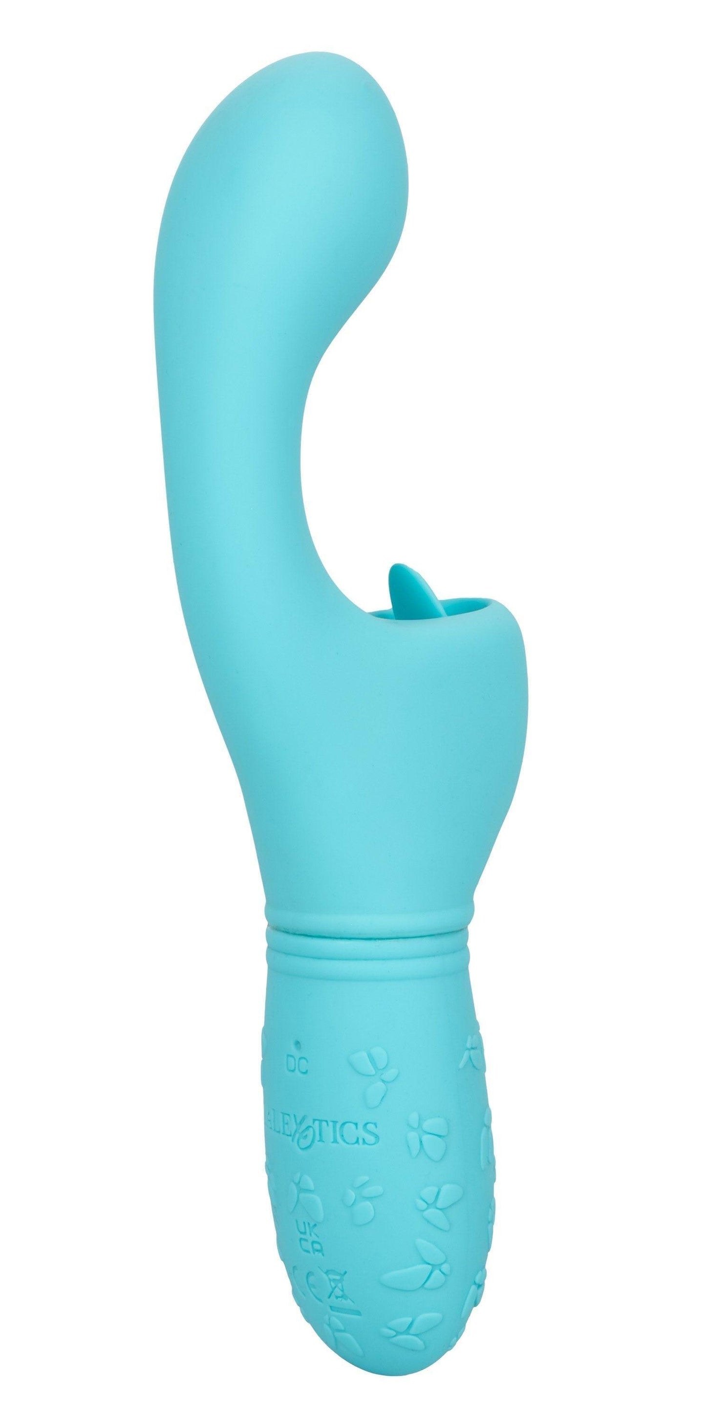 Rechargeable Butterfly Kiss Flicker - Blue - My Sex Toy Hub