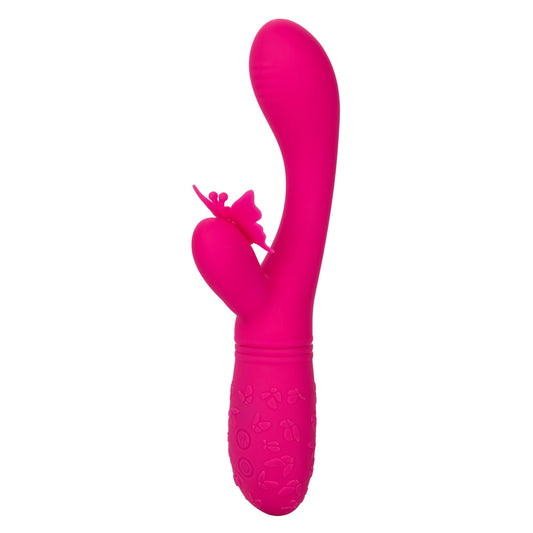 Rechargeable Butterfly Kiss Flutter - Pink - My Sex Toy Hub