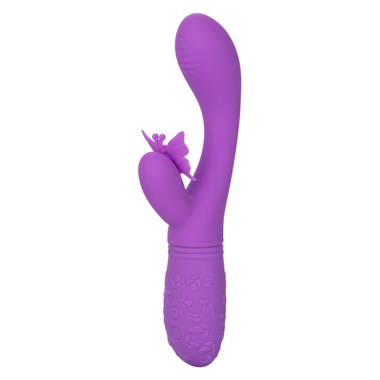 Rechargeable Butterfly Kiss Flutter - Purple - My Sex Toy Hub