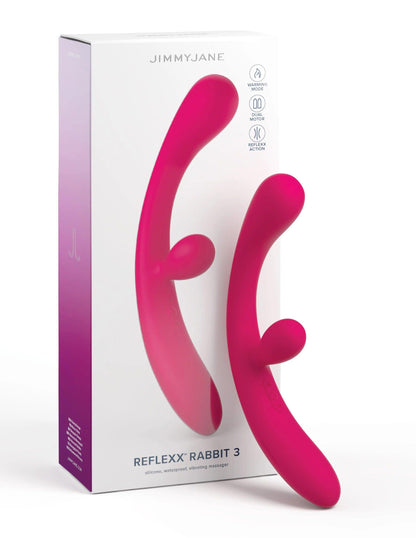 Reflexx Rabbit 3 - Pink - My Sex Toy Hub