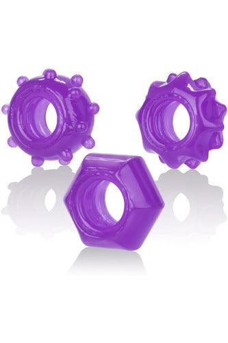 Reversible Ring Set - Purple - My Sex Toy Hub