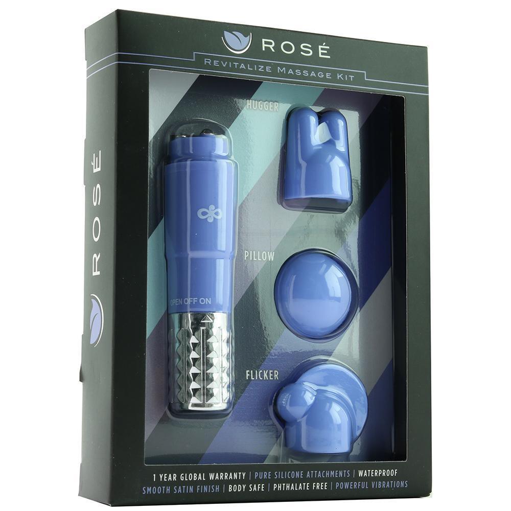 Rose Revitilize Massage Kit - Periwikle - My Sex Toy Hub