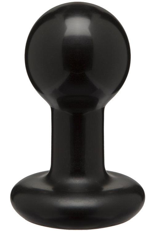 Round Butt Plug - Small - Black - My Sex Toy Hub